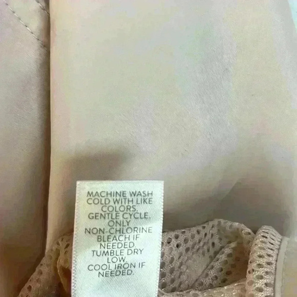 J. Jill FIT Windbreaker Blush Women’s Medium Oversized Snap Front Pockets - Picture 5 of 7